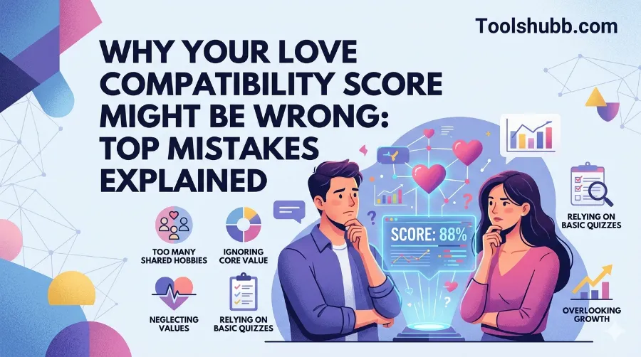 Love compatibility calculator mistakes