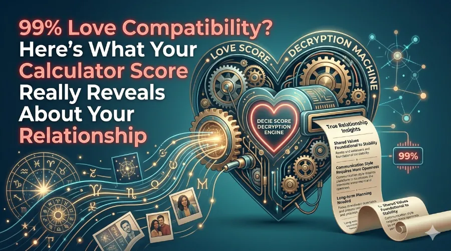 Love compatibility calculator results