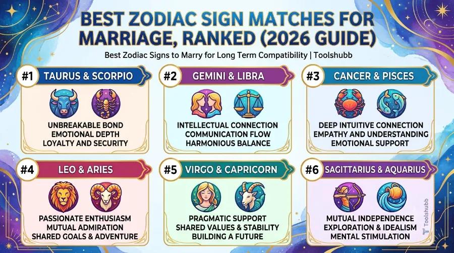 best zodiac signs to marry for long term compatibility