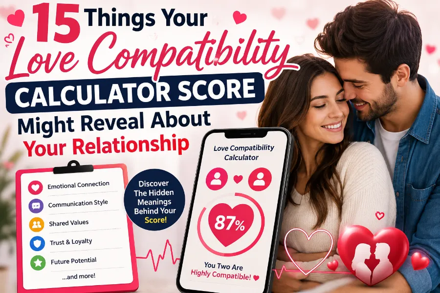 love compatibility calculator score meaning