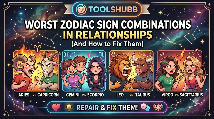 worst zodiac sign combinations in relationships