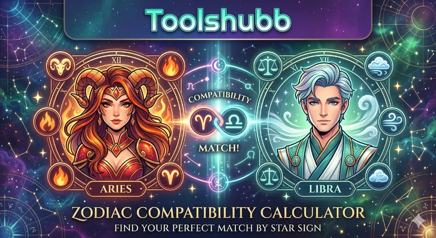 zodiac sign compatibility chart for 12 signs