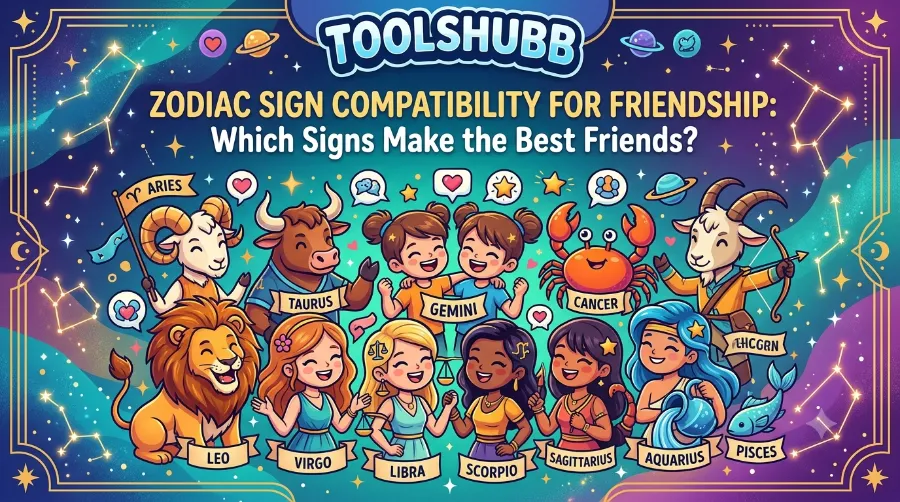 zodiac sign compatibility for friendship