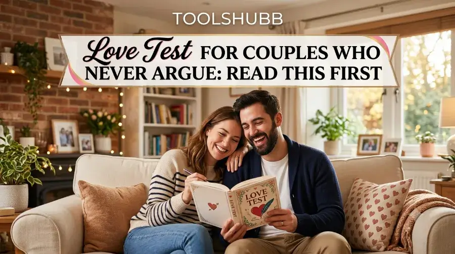 Love Test for Couples Who Never Argue