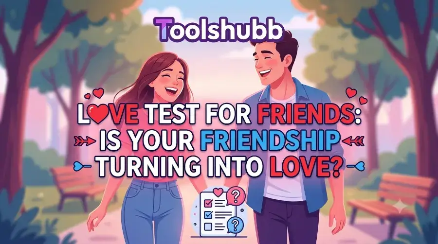Love Test for Friends Is Your Friendship