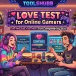 Love Test for Online Gamers Dating Each Other