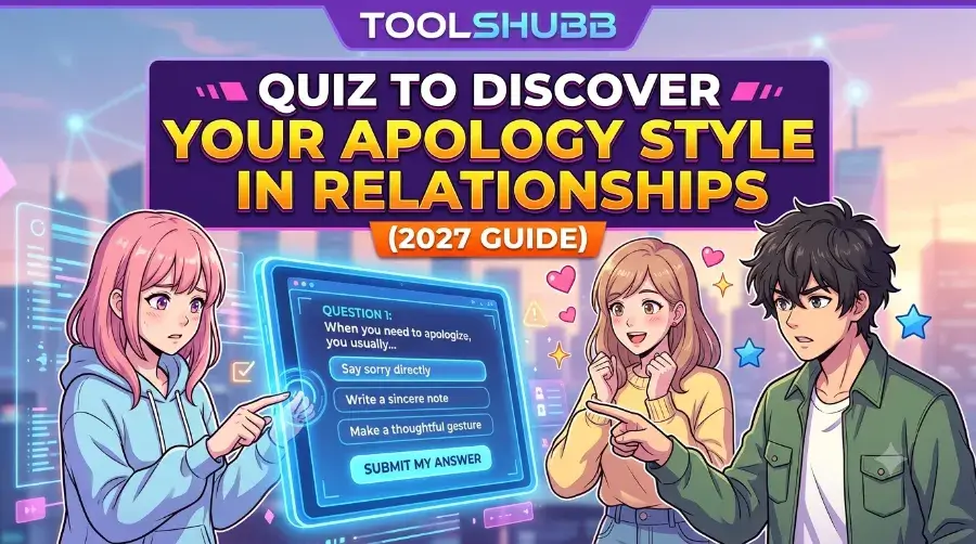 Quiz to Discover Your Apology