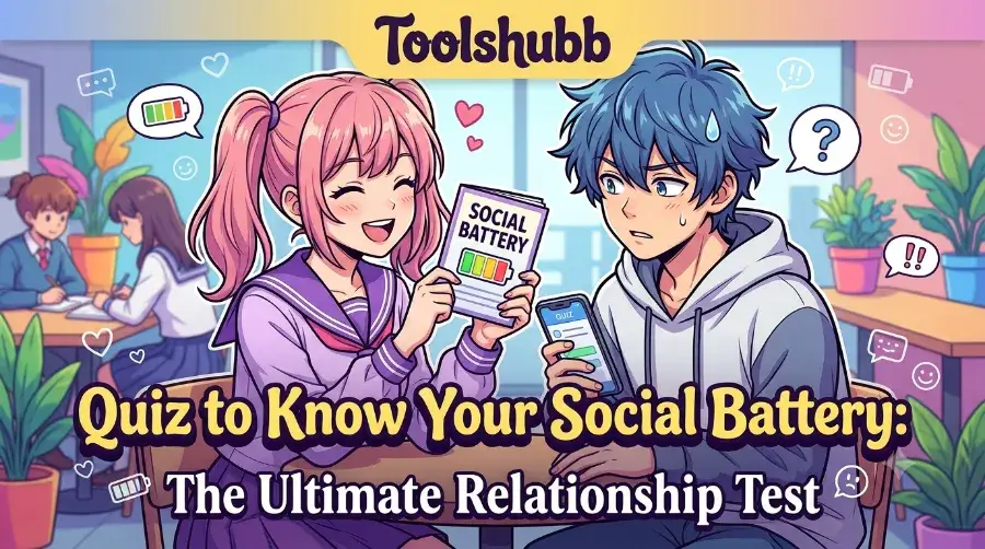 Quiz to Know Your Social Battery