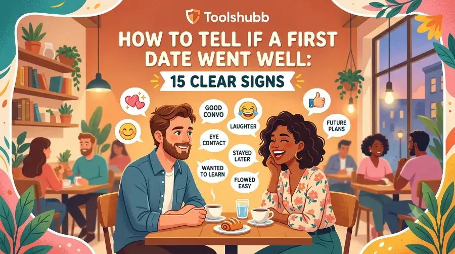 how to tell if a first date went well