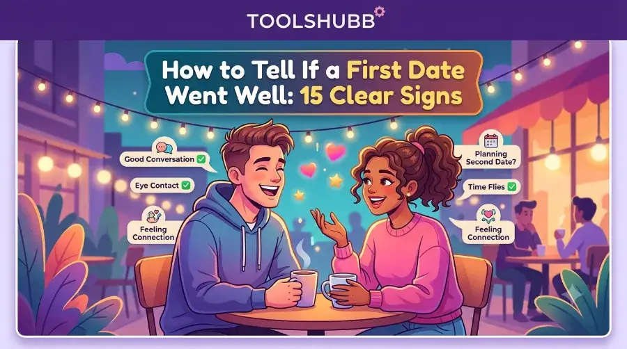 how to tell if a first date went well