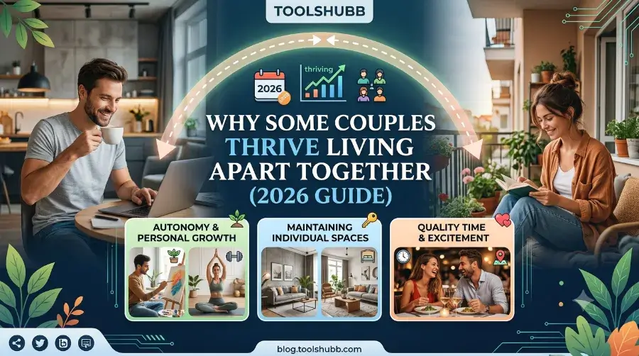 some couples thrive living apart together