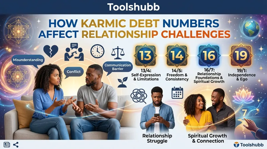 karmic debt numbers affect