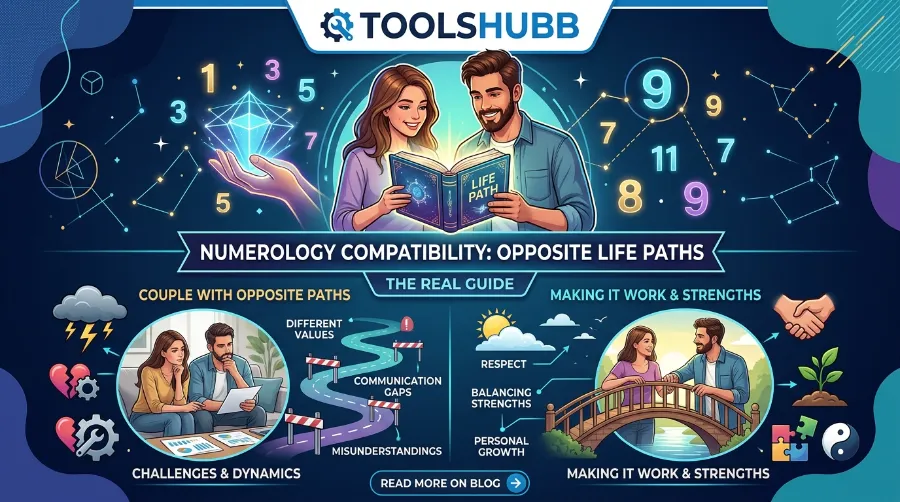 numerology compatibility couples opposite