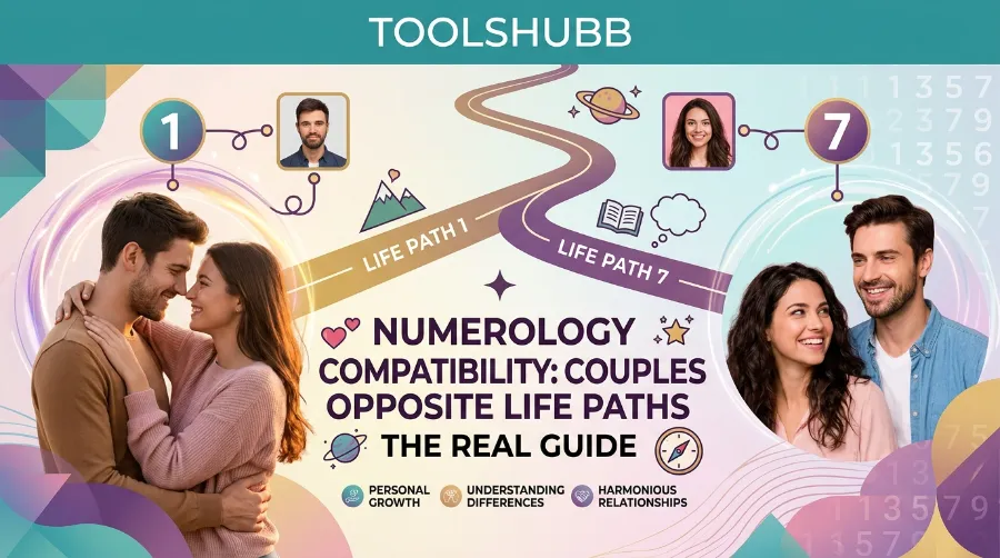 numerology compatibility couples opposite