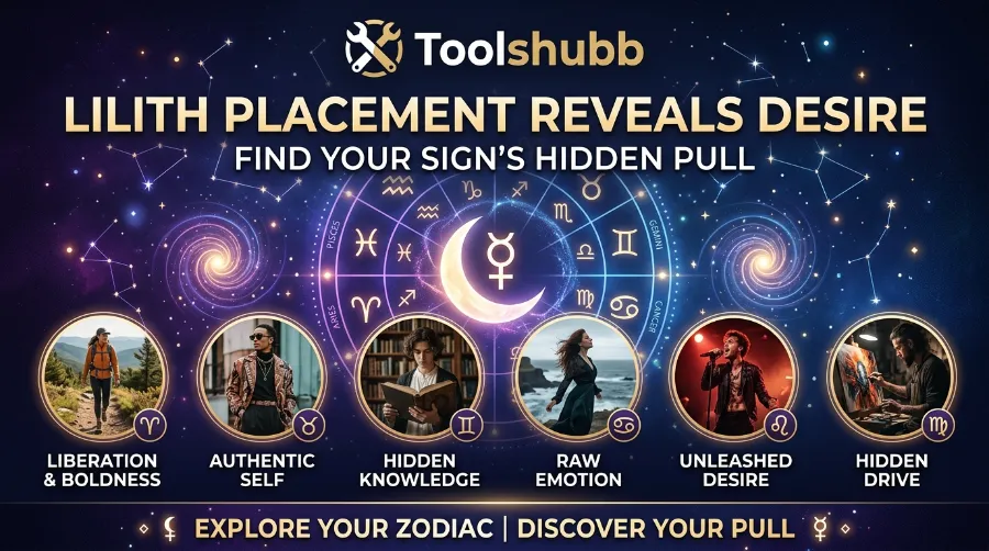 lilith placement reveals desire